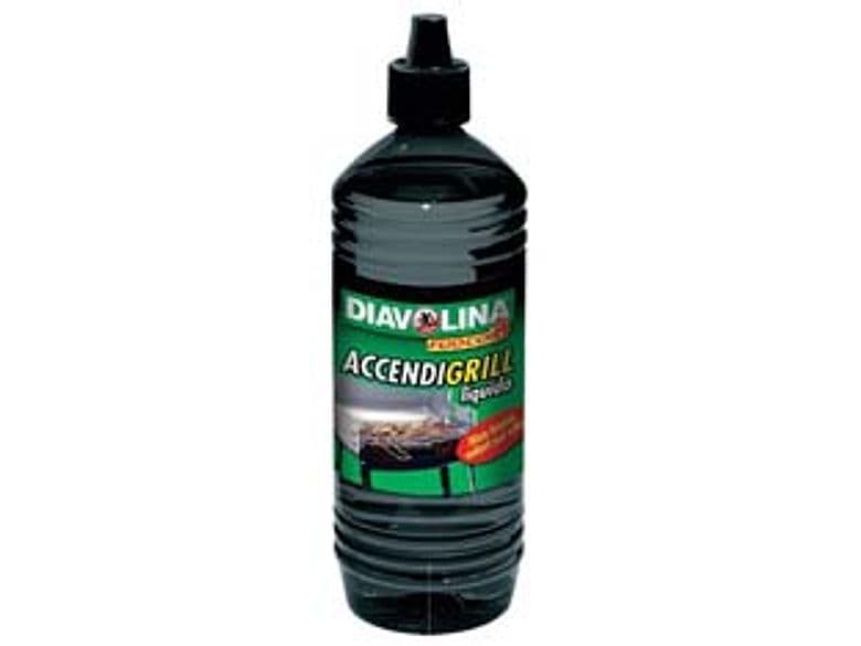 Diavolina Accendigrill Liquido 1 l Diavolina 12 Pezzi - 2