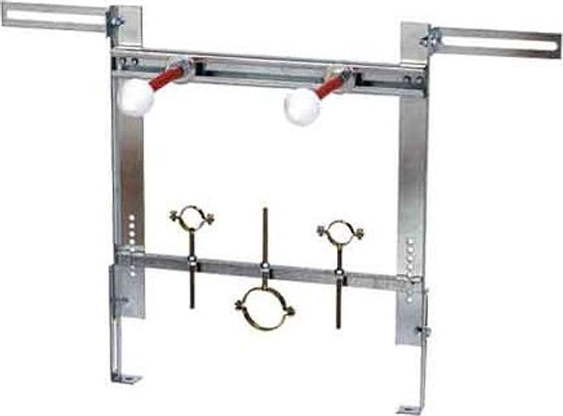 Supporto ad Incasso per Lavabi Sospesi Stl 2 380 x 384 mm Fischer - 2