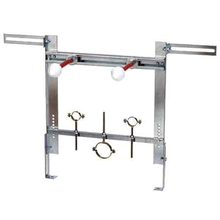 Supporto ad Incasso per Lavabi Sospesi Stl 2 380 x 384 mm Fischer - 2