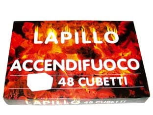 Accendifuoco 48 Cubi Lapillo 24 Pezzi - 2