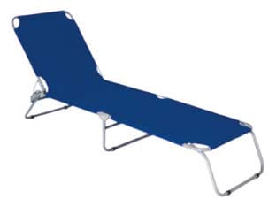 Lettino in Acciaio Pieghevole 58 CMX190X27 70H. Vette - 2