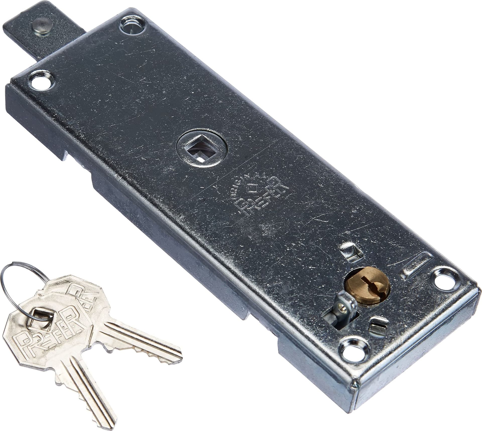 Serratura Porte Basculanti Cilindro Tondo Prefer (B551)