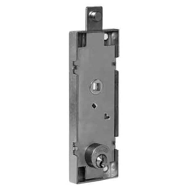 Serratura Porte Basculanti Cilindro Tondo Prefer (B551) - 2