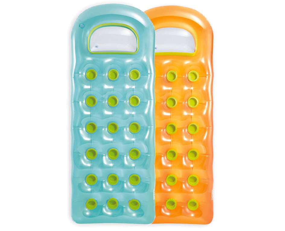 Materassino Gonfiabile 18 Buchi con Finestra Trasparente 188 CMX71 Peso - 2