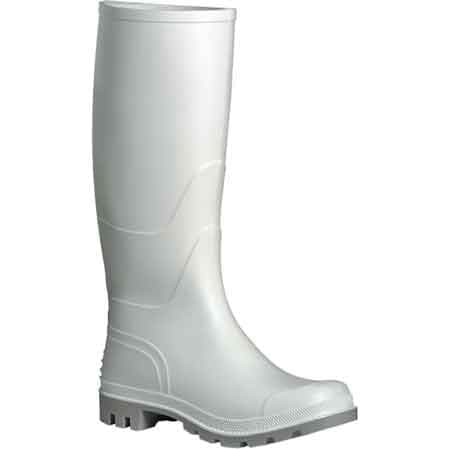 Stivale in PVC Bianco Mod. Ginocchio N° 46 - 2