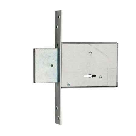 Serratura ad Infilare Doppia Mappa 2000 4 Mandate Scatola 122 x 73 mm - 2