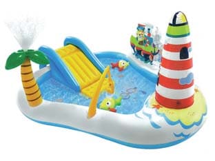 Piscina Gonfiabile Fishing Fun Play Center +3 Anni 218 CMX188X99H. Peso - 2
