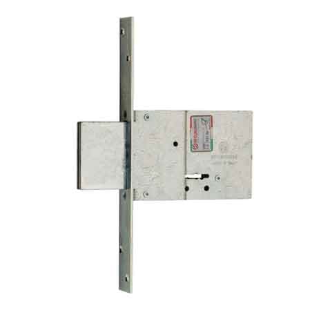 Serratura ad Infilare Doppia Mappa 2001 4 Mandate Scatola 122 x 73 mm - 2