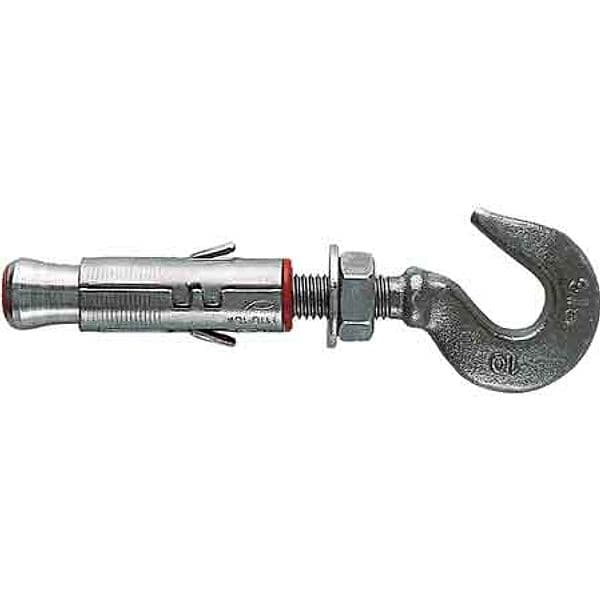 Ancorante con Gancio Slm 6G Fischer Ø 12 x 45 mm Vite M6X52 Mm 50 Pezzi