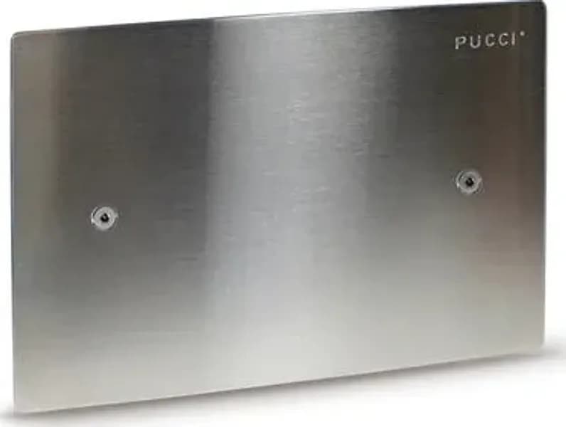 Placca di Copertura per Cassetta Incasso Rame Modello Sicilia Acciaio INOX - 2