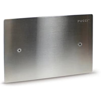 Placca di Copertura per Cassetta Incasso Rame Modello Sicilia Acciaio INOX - 2