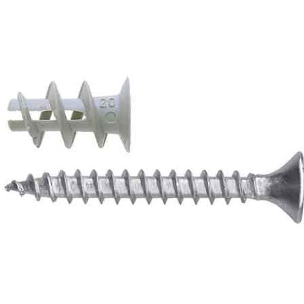 Tassello per Cartongesso con Vite Gks Fischer 50 Pezzi