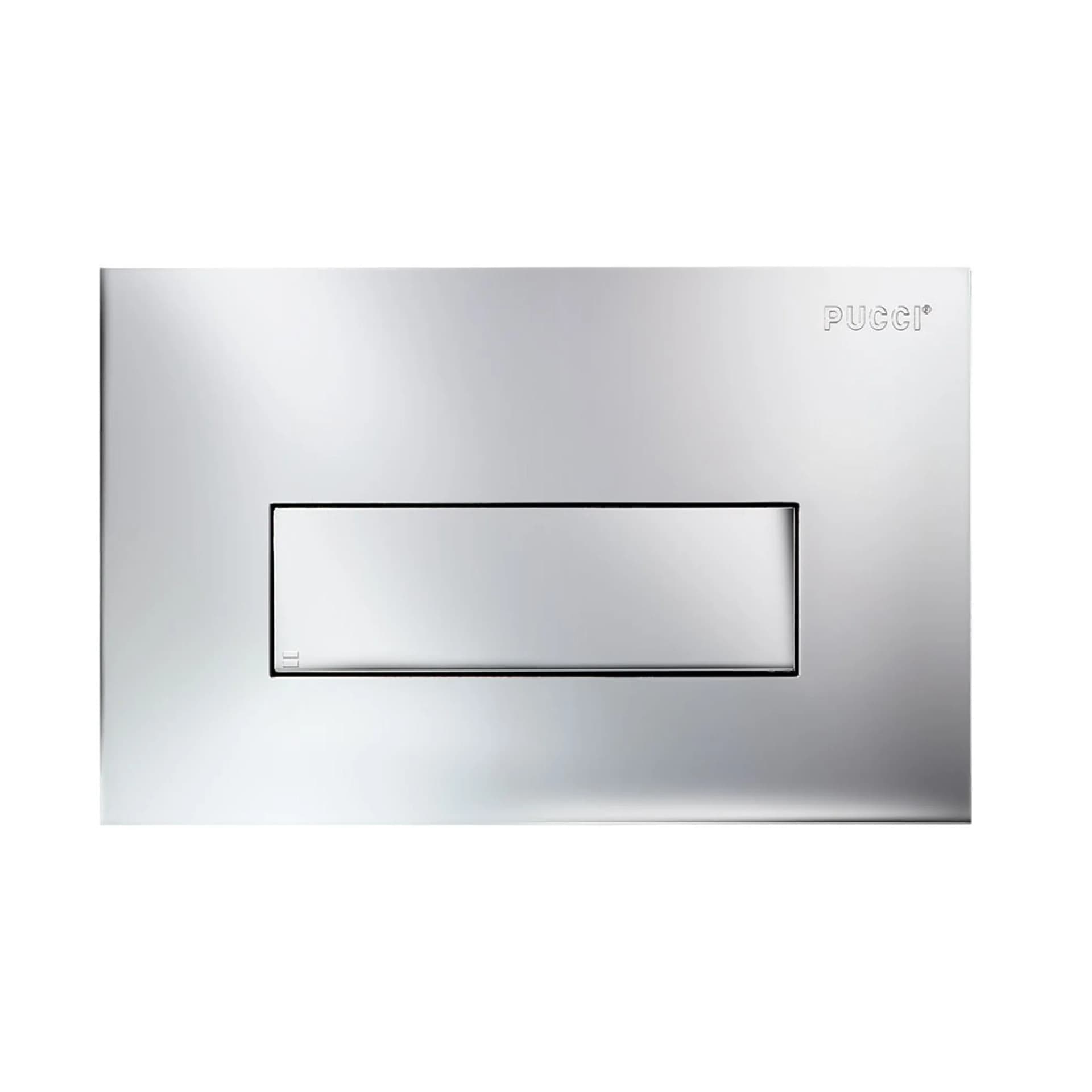 Placca di Comando Sara Linea Mono Tasto Cromata Pucci - 2