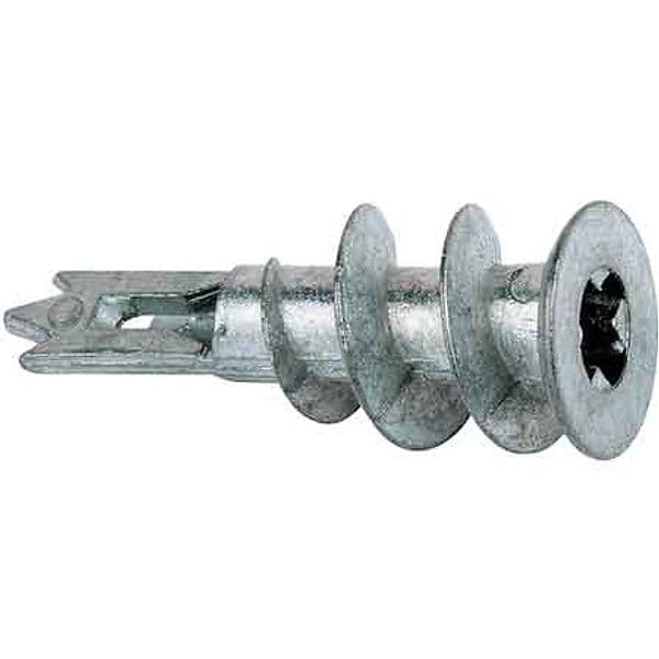 Tassello per Cartongesso in Metallo Gkm Fischer 100 Pezzi