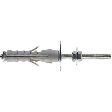 Tassello con Vite Doppia Sb 9 x 5 Fischer Vite M4 Ø 9 x 40 mm 50 Pezzi - 2