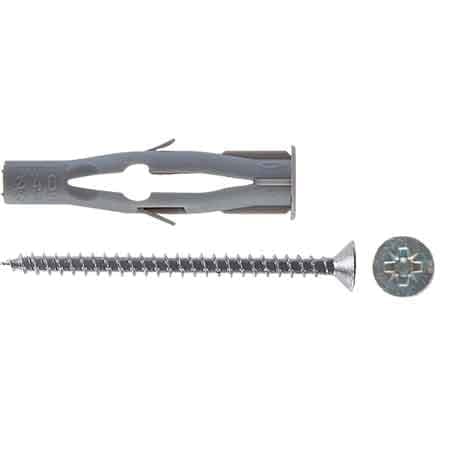 Tassello con Vite Fu V Fu 6 x 45V Fischer Ø 6 x 45 mm Vite 3,5 x 55 mm - 2