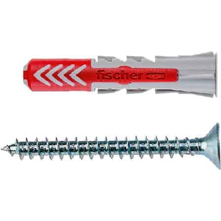 Tassello con Vite Duopower 10S Fischer Ø 10 x 50 mm Vite 7 x 60 mm 25 Pezzi - 2