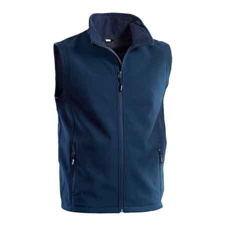 Gilet Multitasche Softshell Blu Tg. Xl - 2