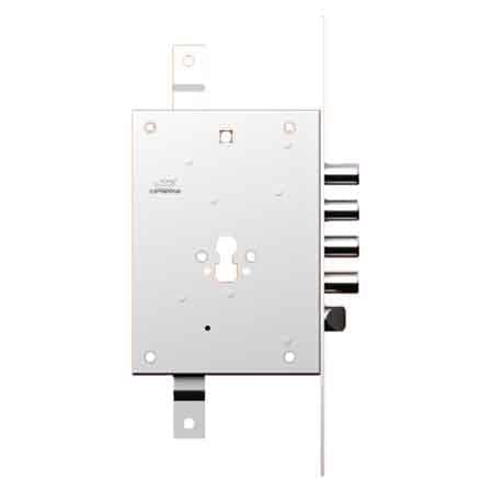 Serratura Porte Blindate Cilindro Europeo 70128 x Interasse Catenacci 28 mm - 2