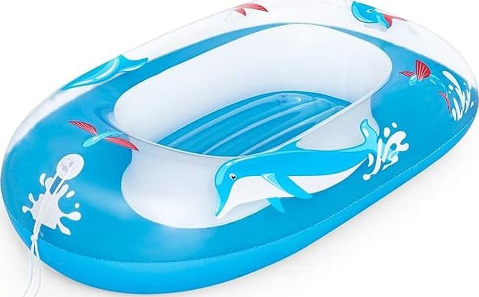 Canotto Gonfiabile Kiddie Raft 3/6 Anni 102 CMX69 Peso 0,350 kg (ART.34037) - 2