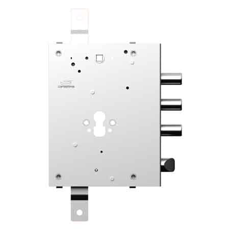 Serratura Porte Blindate Cilindro Europeo 50128 x Interasse Catenacci 28 mm - 2