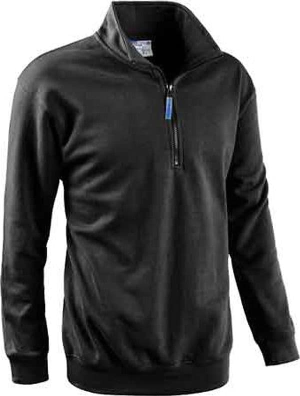 Felpa con Zip Corta Antracite Tg. M - 2