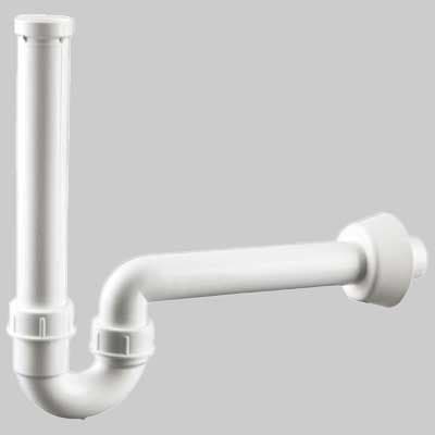 Sifone Orientabile per Lavabo con Rosone 1 ¼ x 40 Wavin - 2