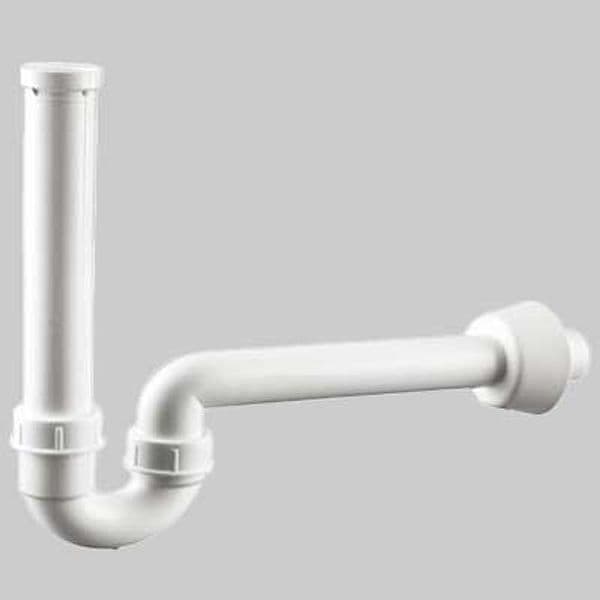 Sifone Orientabile per Bidet con Rosone 1 1/4 x 40 Wavin - 2