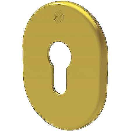 Mostrina Esterna Interna per Cilindro Europeo 4302 Securemme Colore Ottone - 2