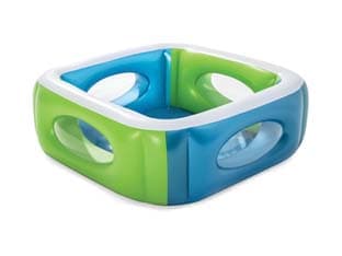 Piscina Gonfiabile Window Multi Color Gonfiabile Quadrata +6 Anni 168 - 2