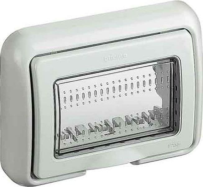 Placca Autoportante con Portello Matix Bticino 3 Posti - 2