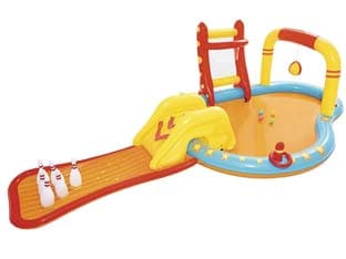 Piscina con Giochi Gonfiabile Lil' Champ Play Center +2 Anni 435 CMX213X117 - 2