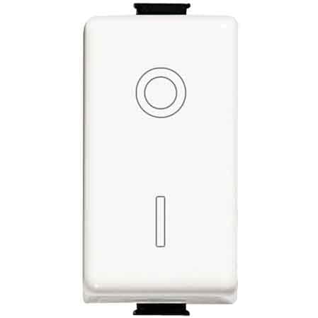 Interruttore Bipolare Matix Bticino 16AX 250V Bianco - 2