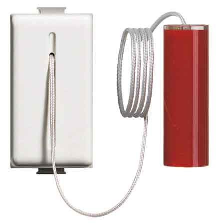 Pulsante Unipolare a Tirare Matix Bticino 10AX 250V Bianco - 2