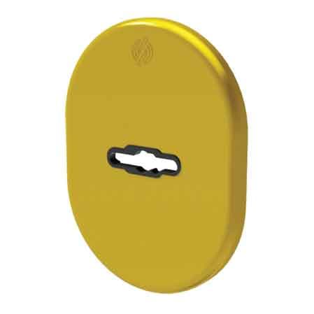 Mostrina Esterna Interna Doppia Mappa 4301 Securemme Colore Bronzo - 2