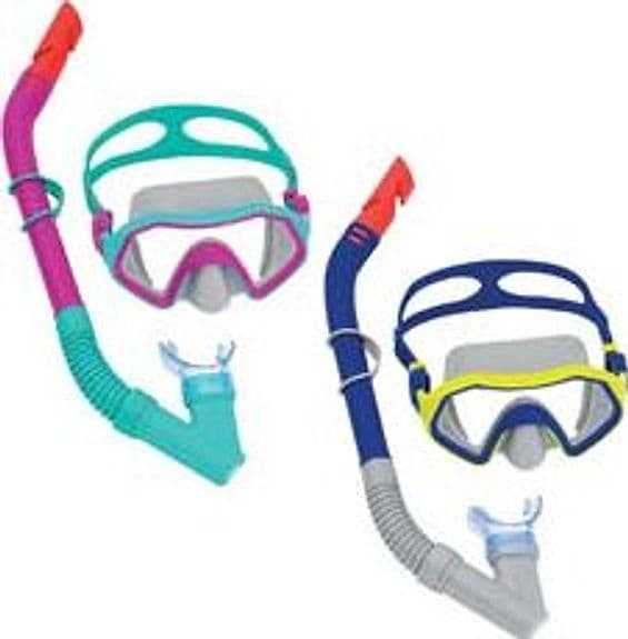 Maschera Mare e Boccaglio da Snorkeling per Ragazzi +7 Anni (ART.24025) - 2