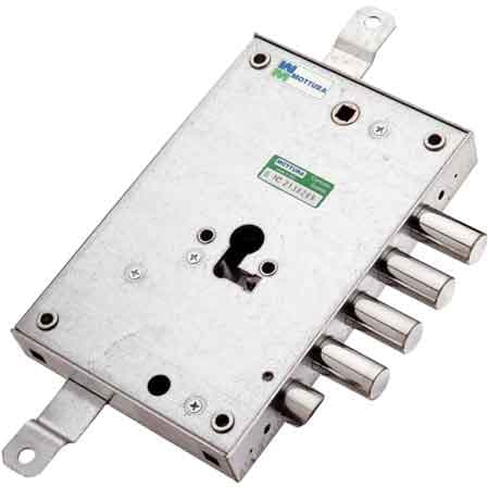 Serratura Porte Blindate Cilindro Europeo Art. 85.571 Mottura E63 Sx - 2