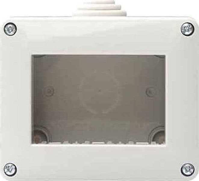 Contenitore da Parete per Apparecchi IP40 Starlight 2 Posti Elettroit - 2