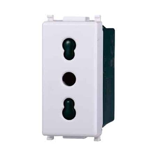 Presa Bivalente Starlight 10 e 16 A 250V Elettroit 2P con T