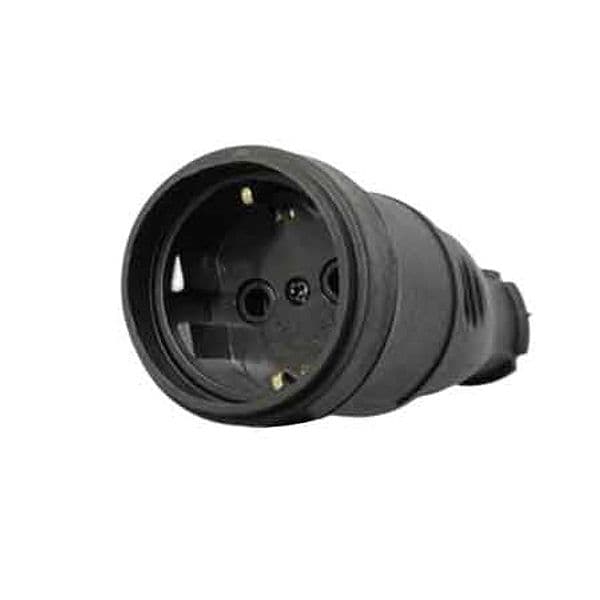 Presa Mobile Schuko 16A in Gomma Ideal Star 2P con T - 2