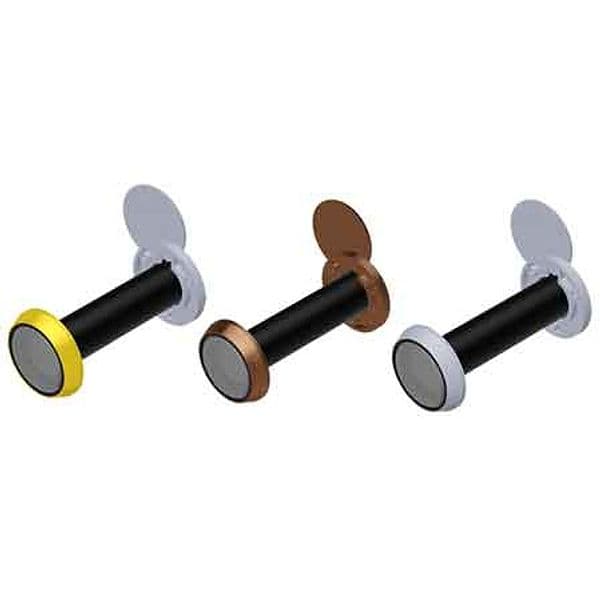 Spioncino Diamante Securemme Ø 16 x 80 x 120 mm Colore Ottone Lucido - 2