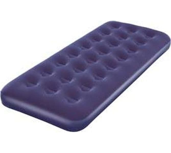 Materasso Gonfiabile Floccato Singolo 185 CMX76X22H. Peso 2 kg (ART.67000) - 2