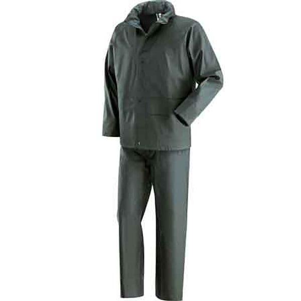 Completo Giacca e Pantalone Impermeabile Iguazu Tg. L Neri Colore Verde - 2