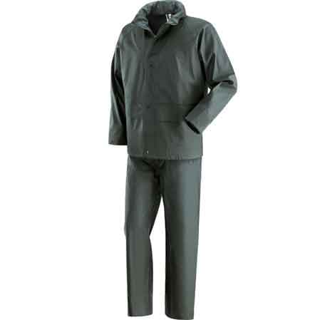 Completo Giacca e Pantalone Impermeabile Iguazu Tg. L Neri Colore Verde - 2