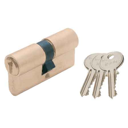 Cilindro Sagomato a Doppio Profilo Ottone F5 Iseo 60 mm (25 con 10 con 25) - 2