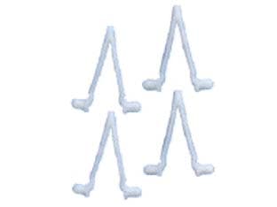 Mollette Ricambio a V per Accessori Pulizia Piscine Conf. da Pezzi 4 10 - 2