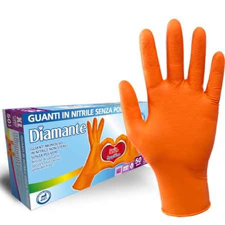 Guanto Monouso in Nitrile Diamond Tg. Xl 50 Pezzi - 2