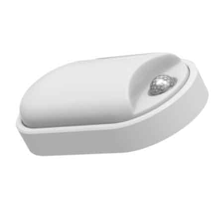Plafoniera a LED Ovale con Sensore 18W Lampo 2000 Lm Tricolor - 2