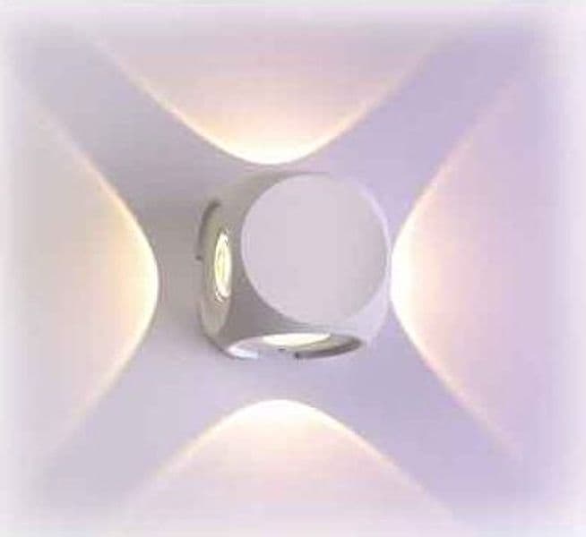 Applique a LED Rory 4 x 1W 263LM 4000K Colore Bianco – Autres