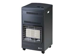 Stufa Infrarossi a Gas GPL Ventilata 4200 W Grigia Misure 40,5 CMX44,5X77H - 2